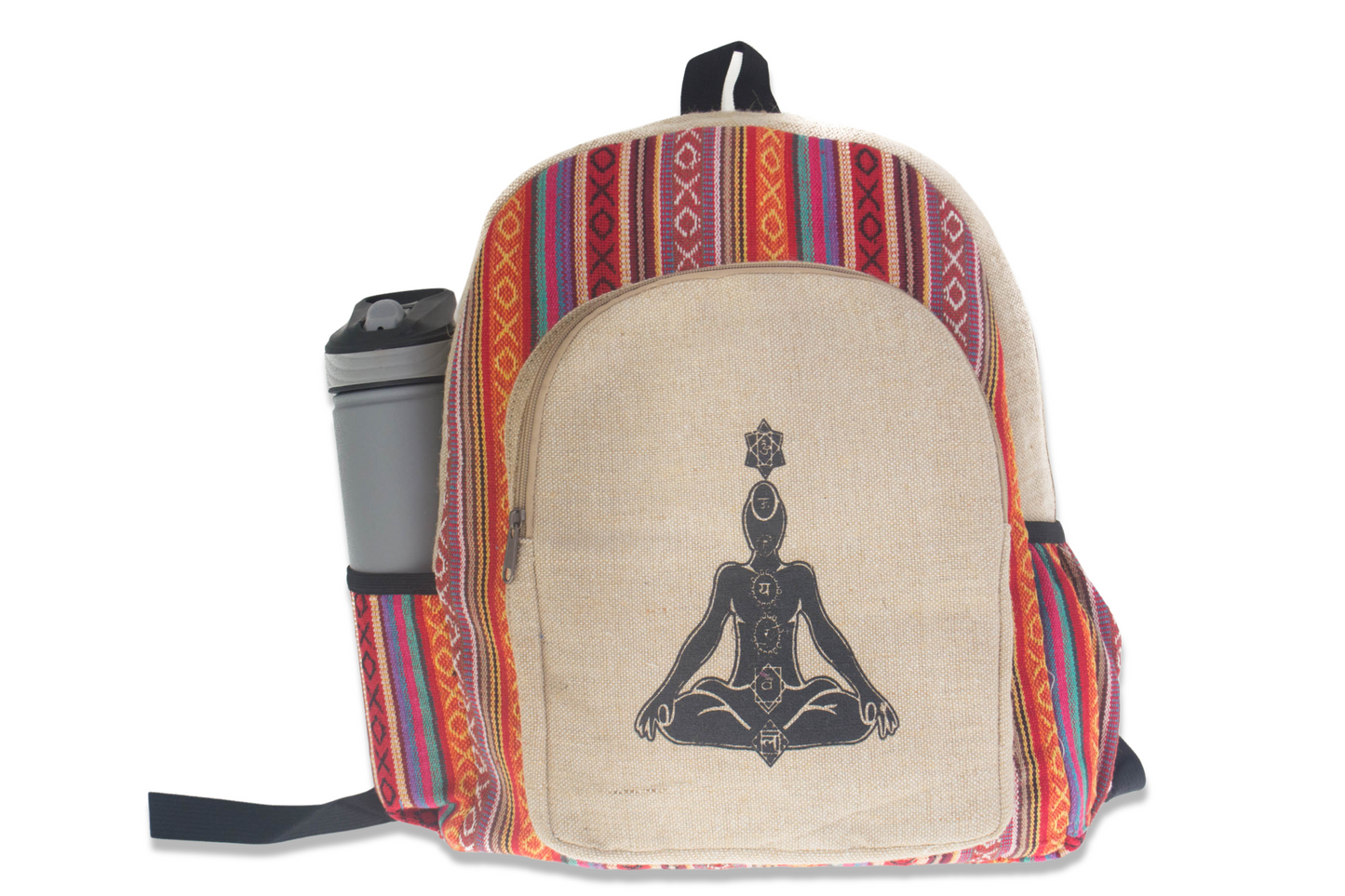 Hemp Backpack Chakra (Large)