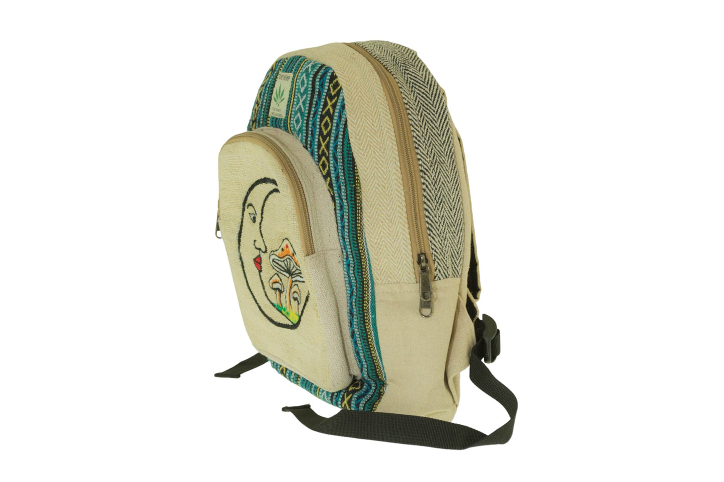 Hemp Mushroom Moon Backpack