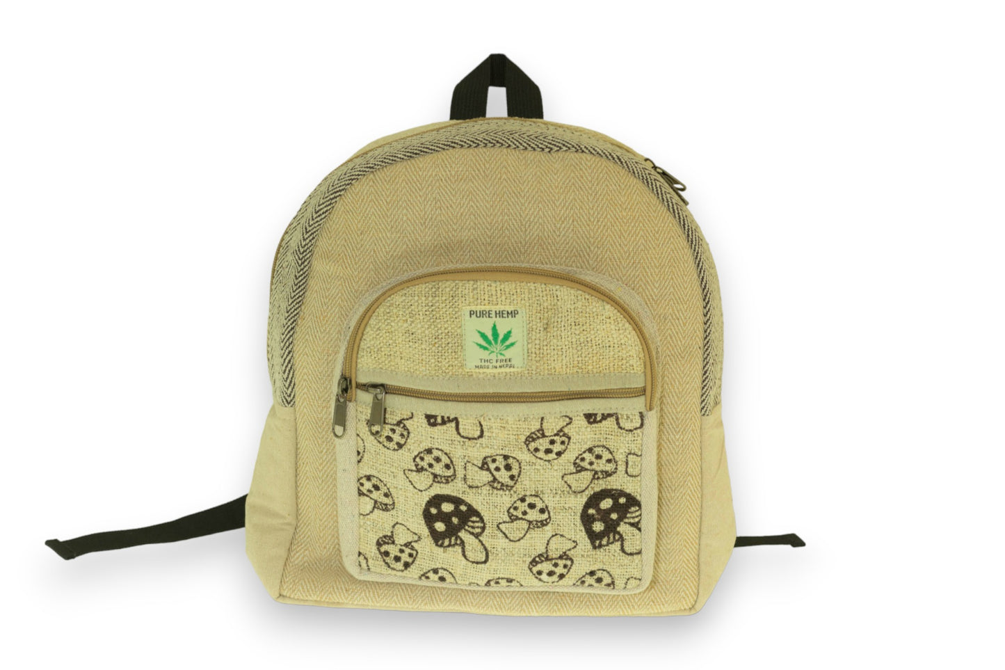 Hemp Cotton Mushroom Backpack