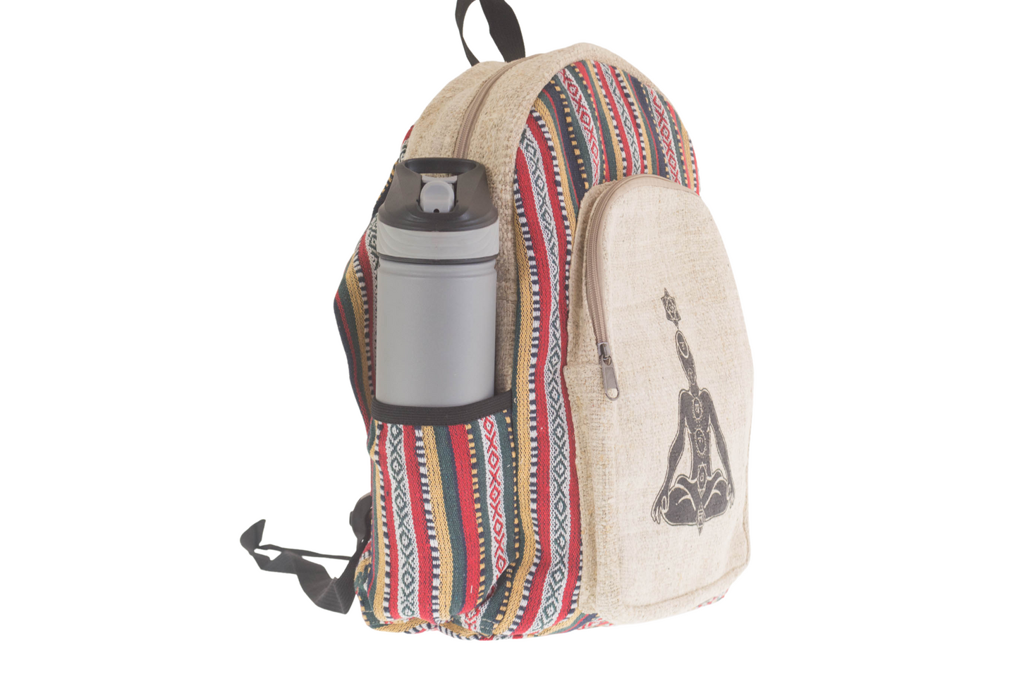 Hemp Backpack Chakra ( Large)