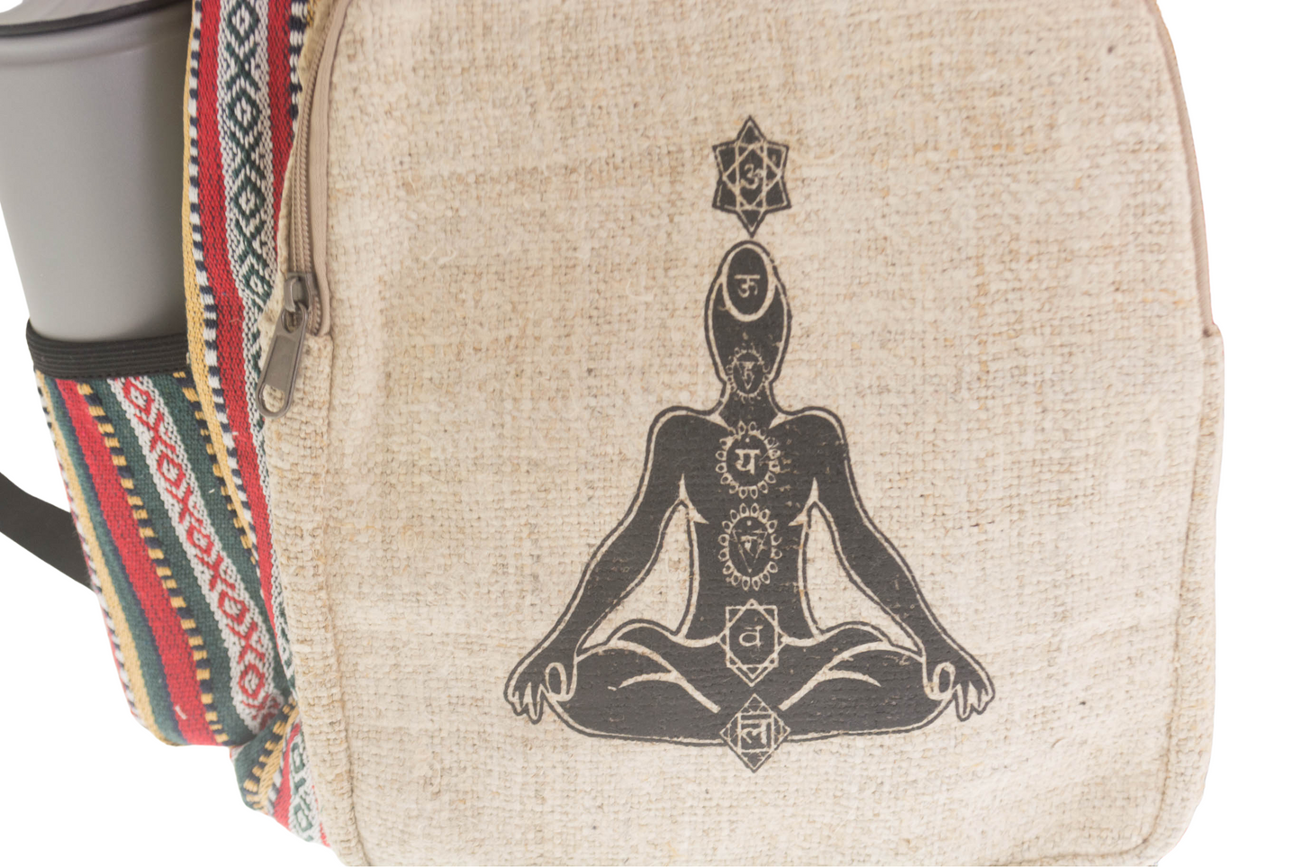 Hemp Backpack Chakra ( Large)