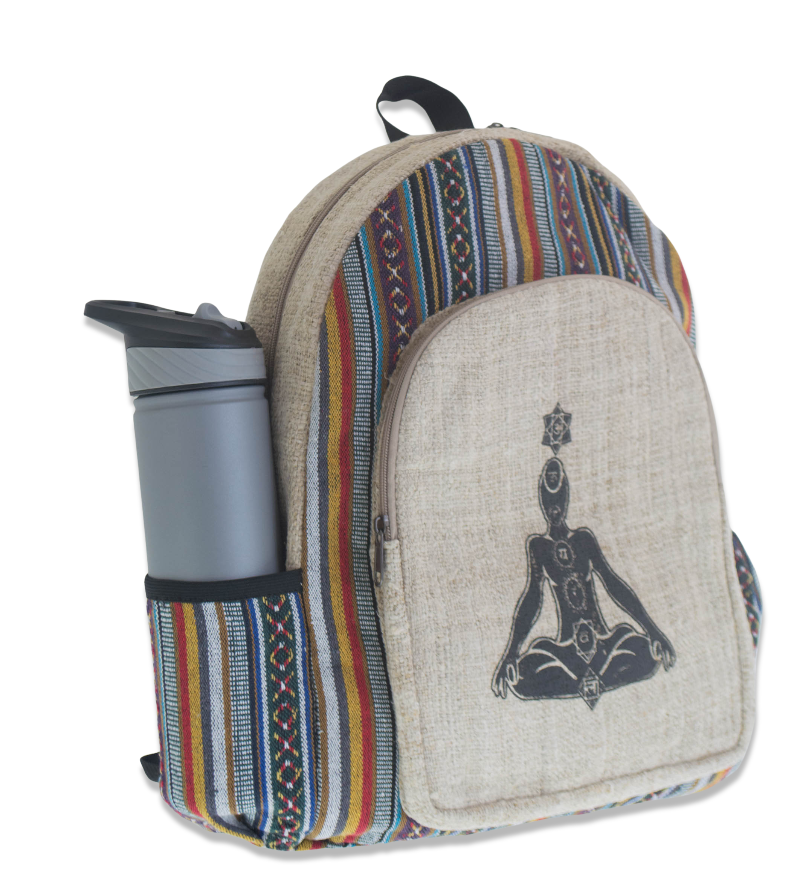 Hemp Backpack Chakra (Large)