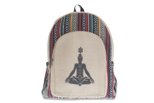 Hemp backpack Chakra(Large)