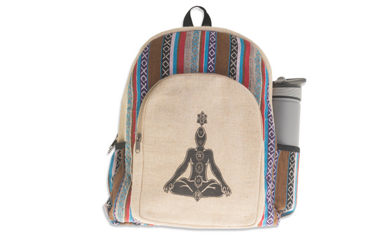 Hemp Backpack Chakra (Large)