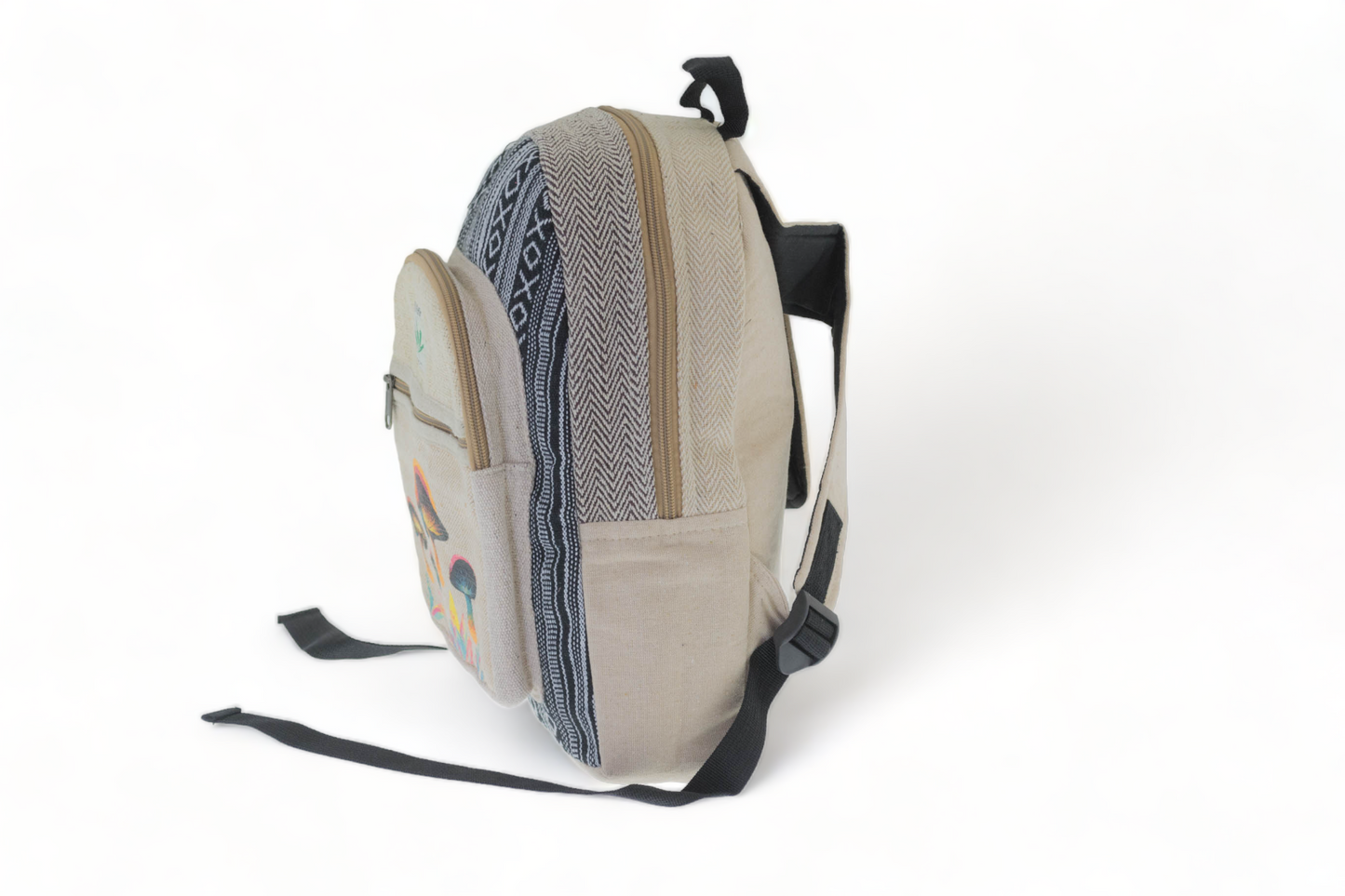 Hemp Mushroom Cotton Backpack