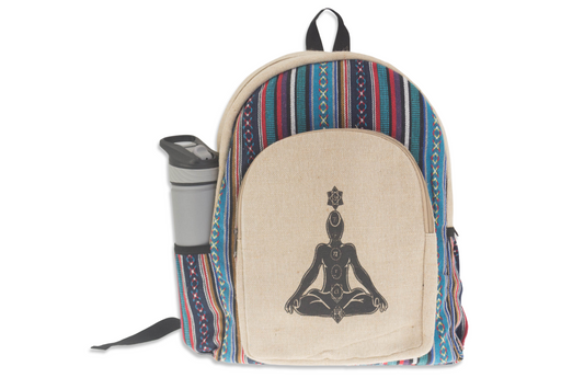 Hemp Backpack Chakra (Large)