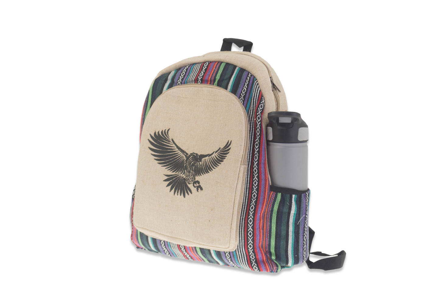 Hemp Backpack Eagle (Large)