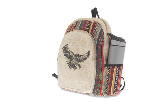 Hemp Backpack Eagle(Large)