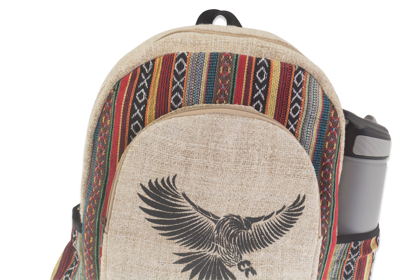 Hemp Backpack Eagle(Large)