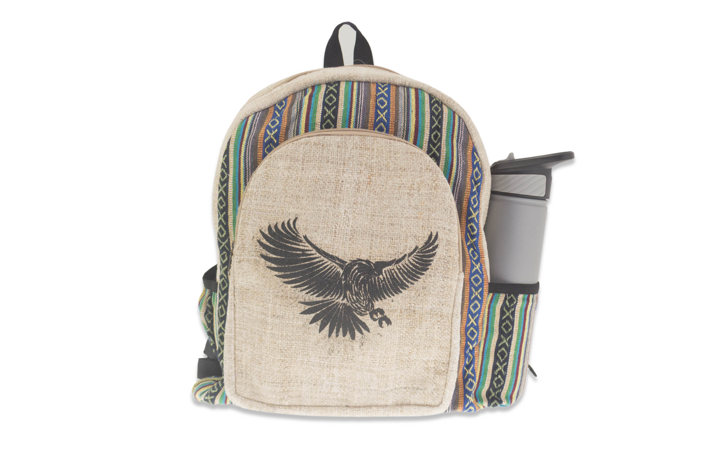 Hemp Backpack Eagle(Large)