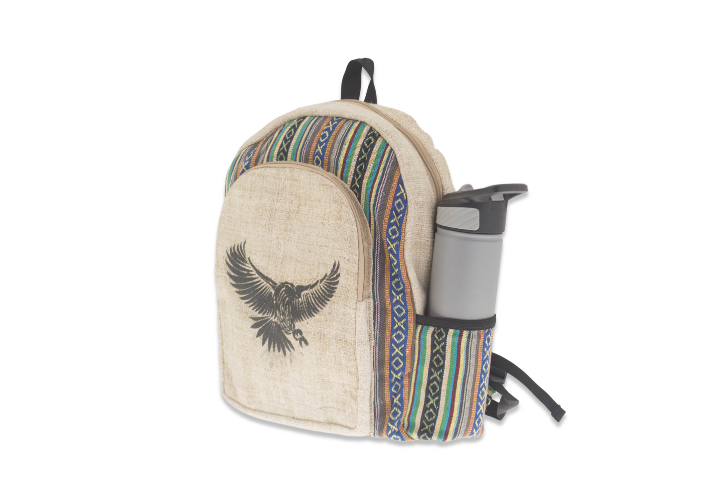 Hemp Backpack Eagle(Large)