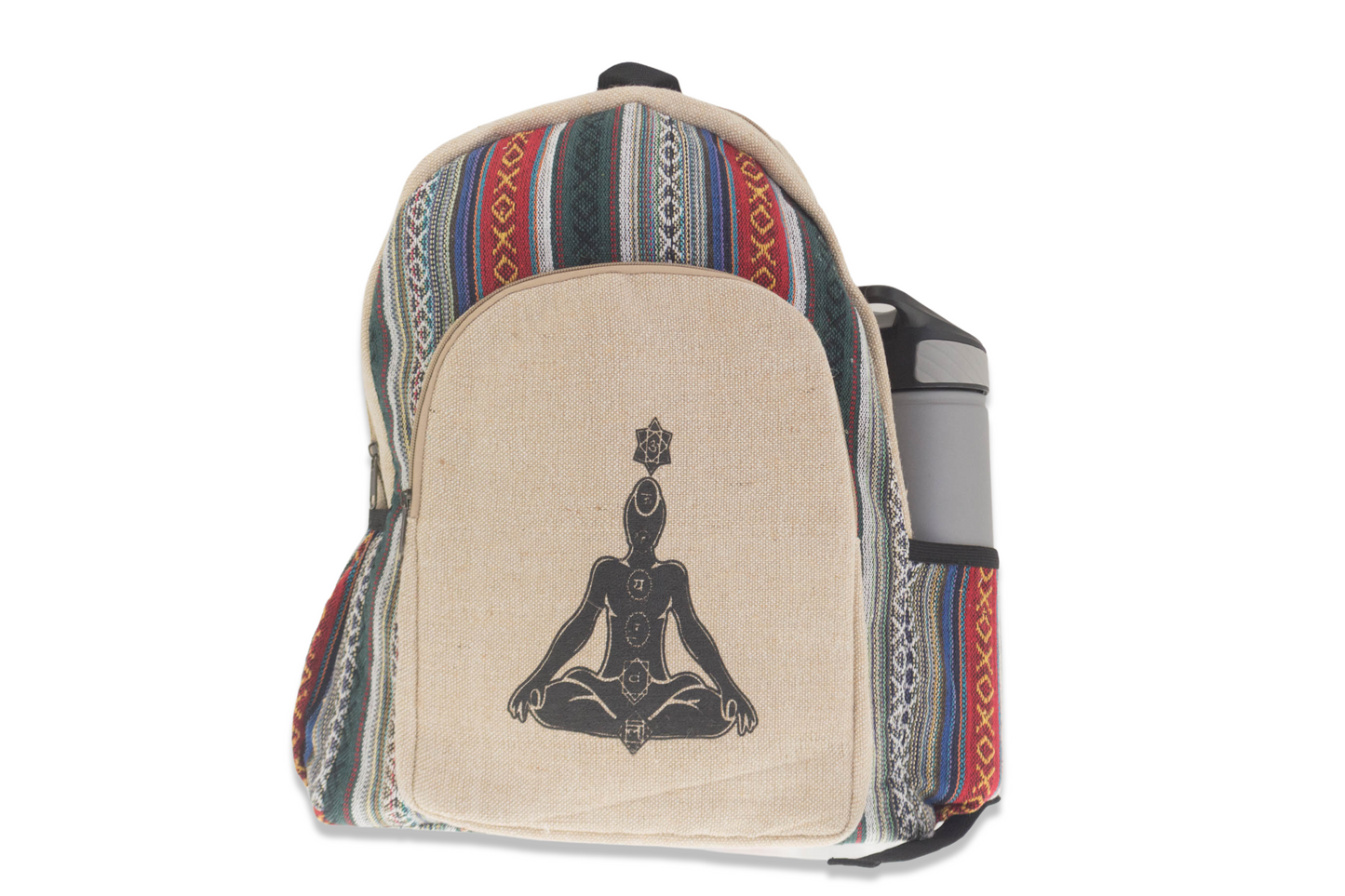 Hemp Gheri Backpack (Large) Chakra